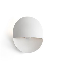 Aplique de pared Eres – Faro – Blanco, E27, 37 cm