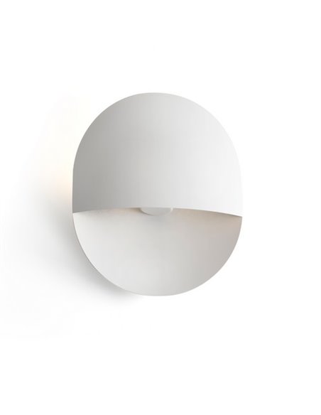 Aplique de pared Eres – Faro – Blanco, E27, 37 cm