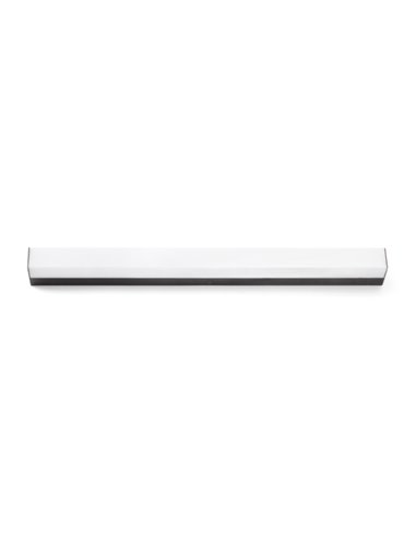 Lámpara aplique para espejos Nilo – Faro – Lámpara de baño, LED 3000K, Blanco/Cromo, 60/90 cm