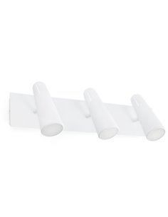 Aplique de pared Lao – Faro – 3 luces, LED 3000K