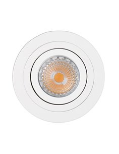 Lámpara empotrable Downlight Radón – Faro – Lámpara redonda, GU10,  Ø 9.2 cm