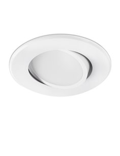 Foco de techo empotrable Koi – Faro – Downlight blanco, LED 3000K, Ø 9 cm 2