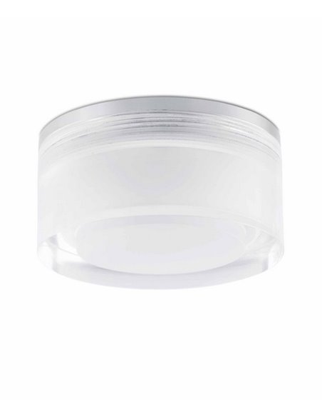 Plafón de techo Ebba – Faro – Lámpara de baño, LED 3000K, Ø 7 cm