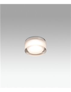 Plafón de techo Ebba – Faro – Lámpara de baño, LED 3000K, Ø 7 cm
