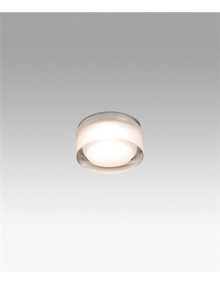 Plafón de techo Ebba – Faro – Lámpara de baño, LED 3000K, Ø 7 cm