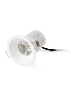 Empotrable de techo Wabi – Faro – Downlight LED blanco, Ø 7.5 cm 2