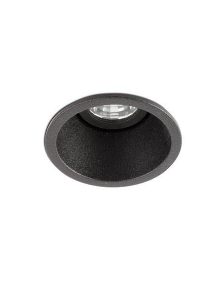Foco de techo empotrable – Faro – Downlight LED 2700K, Ø 5 cm