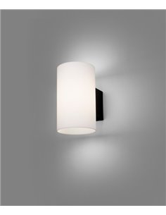 Aplique de pared de exterior Lur – Faro – LED 3000K, Gris oscuro, 9 cm
