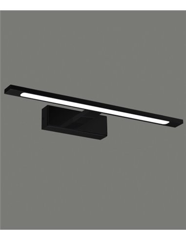 Aplique de pared Menorca – ACB – Lámpara espejo baño, LED 4000K, 45 cm
