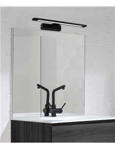 Aplique de pared Menorca – ACB – Lámpara espejo baño, LED 4000K, 45 cm 2