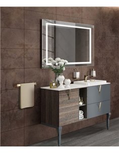 Espejo iluminado para baño Mul – ACB – Cristal 4 mm, LED 3000K