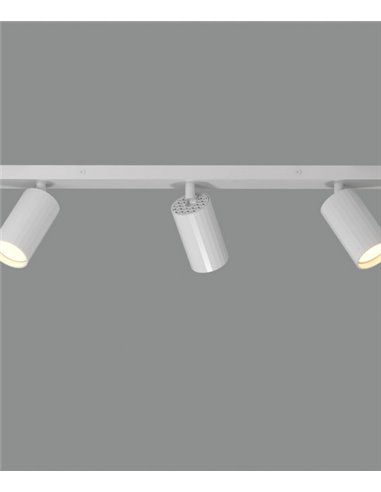 Regleta de techo Modrian – ACB – 3 Focos orientables, GU10
