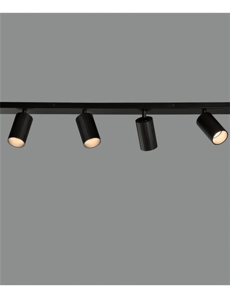 Regleta para techo Modrian – ACB – 4 Focos orientables, GU10