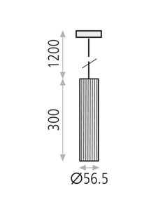 Lámpara colgante Modrian – ACB – Metal, GU10