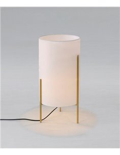 Lámpara de mesa Naos – ACB – Lámpara textil, 40-55 cm 2