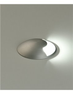 Foco empotrable de suelo para exterior Indus – ACB – 1 dirección, 9 cm