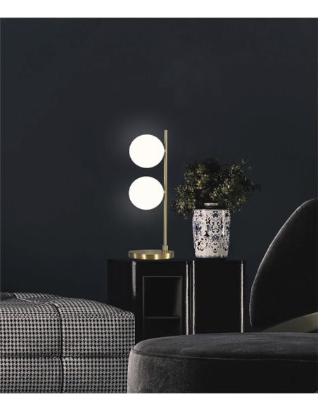 Lámpara de mesa Doris – ACB – Lámpara bola decorativa
