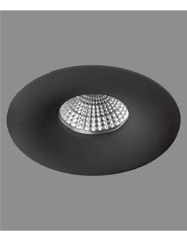Foco de techo empotrable Antea – ACB – Downlight redondo, 1xGU10