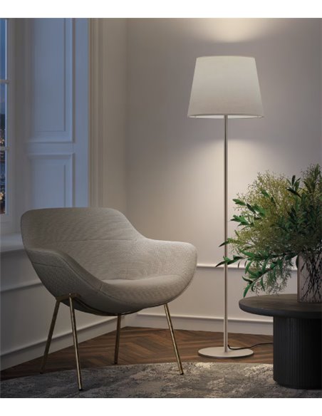 Lámpara de pie Metrica base redonda – Leds C4