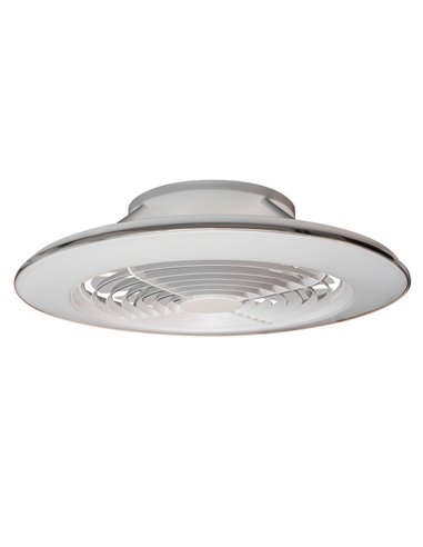 Plafón ventilador de techo con luz y motor DC Alisio XL – Mantra