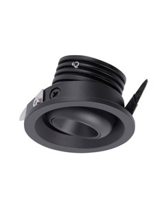 Downlight de techo Neptuno – Mantra – Blanco/Negro, 5 cm, LED 2