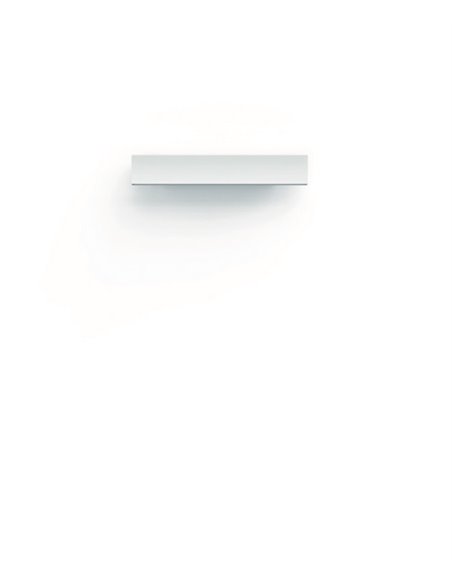 Aplique de pared Hanok – Mantra – Lámpara LED 3000K-4000K, Metal negro-blanco