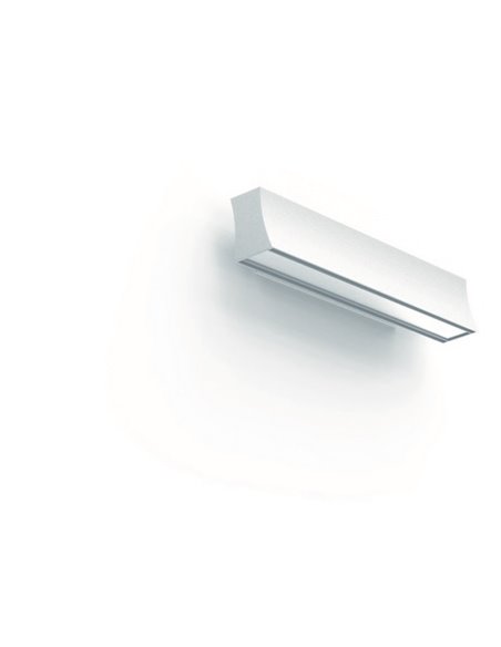 Aplique de pared Hanok – Mantra – Lámpara LED 3000K-4000K, Metal negro-blanco