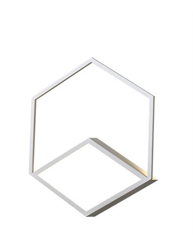 Plafón de techo Kubick – Mantra – Lámpara minimalista para techo, LED 3000K, regulable