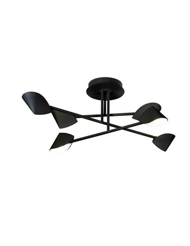 Plafón de techo Capuccina – Mantra – Lámpara de techo 6 luces, LED 3000K