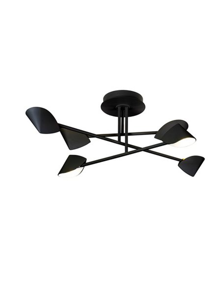 Plafón de techo Capuccina – Mantra – Lámpara de techo 6 luces, LED 3000K