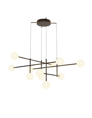 Lámpara colgante Cellar – Mantra – Lámpara de techo tipo bola, G4,11 luces