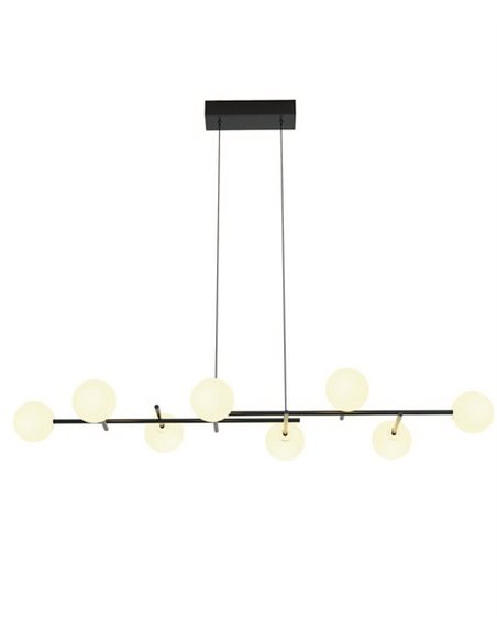 Lámpara colgante Cellar – Mantra – Lámpara de techo tipo bola, G4, 8 luces