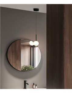 Lámpara colgante Cellar – Mantra – Lámpara de techo tipo bola, G4