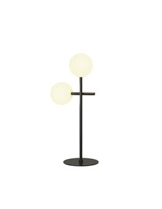 Lámpara de mesa Cellar – Mantra – Lámpara bola, 2xG4, Negra