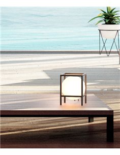 Lámpara de mesa Desigual – Mantra – Lámpara bola, 1xE27, Negra