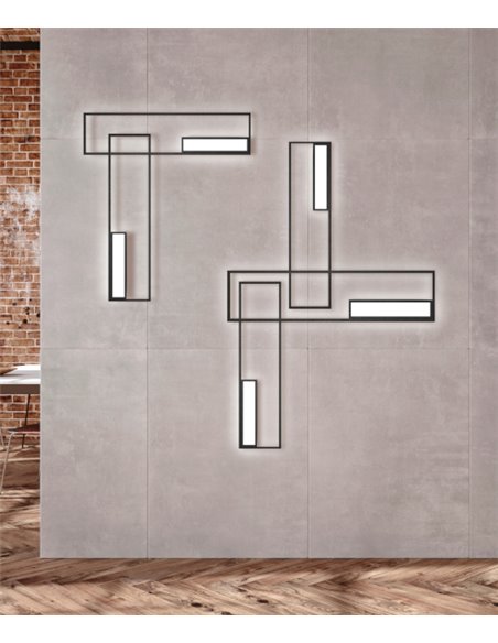 Aplique de pared Boutique – Mantra – Lámpara de pared minimalista LED 3000K, regulable