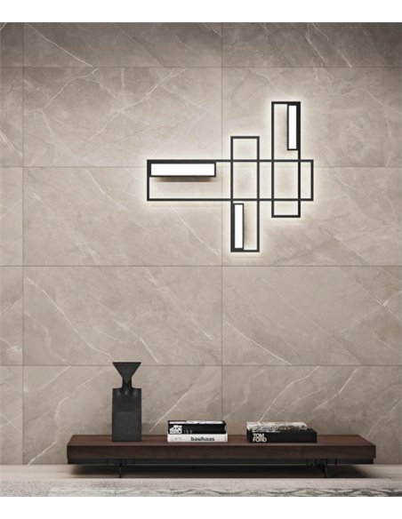 Aplique de pared Boutique – Mantra – Lámpara de pared minimalista LED 3000K, regulable
