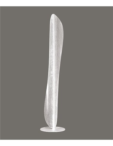 Lámpara de pie Bianca – Mantra – Pie de salón decorativo blanco, LED 3000K