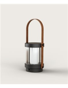 Lámpara de mesa Bally – Aromas – Lámpara portátil y recargable, LED 3000K, regulable 2