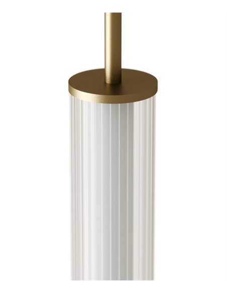 Lámpara colgante Ison – Aromas – Lámpara de techo tipo tubo, LED 3000K, regulable Triac