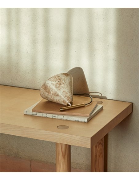 Lámpara de mesa Iconic – Aromas – Lámpara de mármol, Regulable, LED 3000K