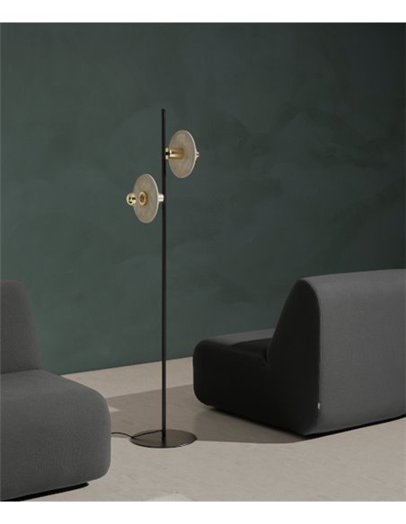 Lámpara de pie Ohlala – Aromas – Lámpara de cerámica decorativa, 150 cm