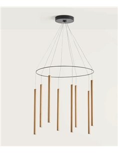Lámpara colgante Mika Multi - Aromas