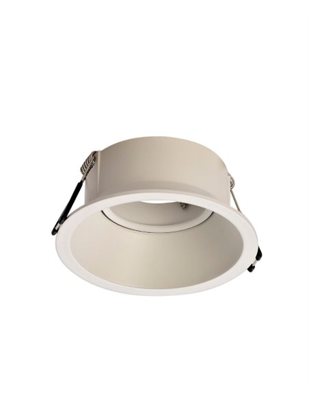 Foco de techo redondo Comfort - Mantra - Empotrable de techo downlight GU10, Ø 9.6 cm