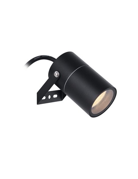 Proyector de exterior Quebec – Mantra – Lámpara estaca negra, GU10
