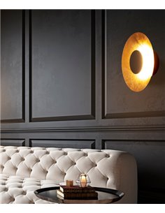 Aplique de pared Orion – Mantra – Lámpara de pared decorativa, LED 3000K, Ø 25/40/50 cm