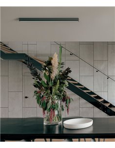 Plafón de techo Hanok – Mantra – Plafón de diseño longitudinal, 40/120 cm, LED 3000/4000K
