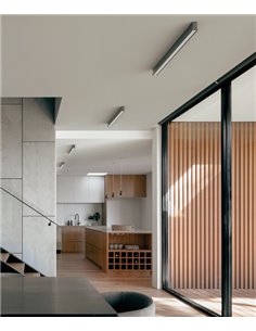 Plafón de techo Hanok – Mantra – Lámpara de techo minimalista, 40/120 cm, LED 3000/4000K