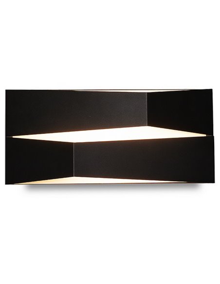 Aplique de pared Fuji – Mantra – Lámpara LED 3000K, Acabados blanco/negro