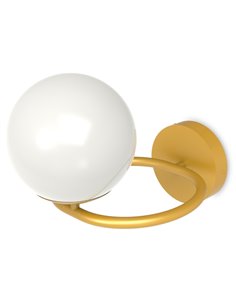 Aplique de pared Sphere – Pujol – Lámpara tipo bola, Pantalla inclinable 2